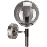  Zidno svetlo ROLLO 1xE14/5W/230V mat hrom/zadimljeno staklo | Eponuda.com