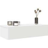 vidaXL Zidna polica s ladicama bijela 60x26,5x15 cm izrađeno drvo Cijene