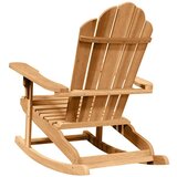  Adirondack ljuljačka 2 kom. Smeđa Masivni teakov drvo | shoptok.hr