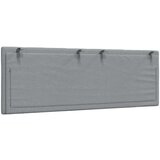 vidaXL Vzglavna stranica svetlo siva 120 cm blago | Shoptok.si