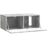 TV ormar za zid 78,5 x 31 cm Betonska siva Konstruirano drvo | shoptok.hr