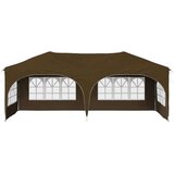  Zložljivi šotor za zabave 575 x 288 x 245 cm Taupe, (5000248614) | Shoptok.si