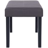  Klupa od umjetne kože 106 cm siva | shoptok.hr