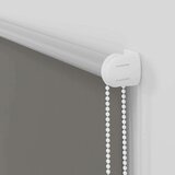 vidaXL Rolo zavjesa Blackout siva 115x150 cm Širina tkanine 110,7 cm | shoptok.hr