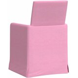  Trpezarijske stolice 2 pcs Ružičasta 57 x 67 x 95 cm tkanina | Eponuda.ba