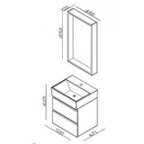 Lineart Ogledalo LINEART PLAZA 500 navarro (PLA0500N.LD) | Eponuda.com