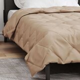 Puni Polna celoletna prevleka Taupe 220 x 135 cm Mikrovlakna, (5000147018) | Shoptok.si