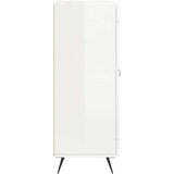  Komoda sjajna bijela 69 5x34x90 cm od konstruiranog drva | shoptok.hr