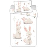 Jerry Fabrics Pamučna dječja posteljina za dječji krevetić 100x135 cm Bunnies – Cijene