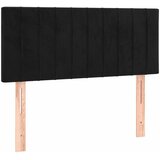 Box spring krevet s madracem crni 80 x 200 cm baršunasti | shoptok.hr