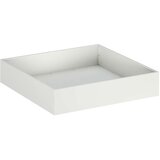  Vrtna saksija Bijela 80 x 80 x 20 cm Čelična vrata | shoptok.hr