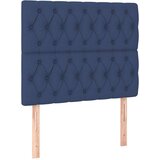  box spring s madracem LED plavi 100x200 cm od tkanine | shoptok.hr