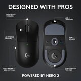 Logitech Gaming miš G Pro X Superlight 2, bežični, crni | shoptok.hr