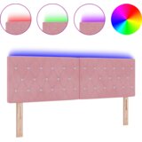  LED vzglavje z LED lučmi Diamantni z vzglavjem Roza 80 cm Žamet, (5000142229) | Shoptok.si