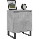  Noćni ormarići 2 kom boja betona 40x30x50 cm konstruirano drvo | shoptok.hr