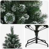  Umjetno božićno drvce 150 cm PVC i metal Zelena - 150 cm | shoptok.hr