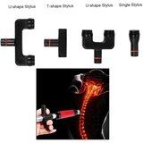 Venisymlis Kiropraktična Masažna Pištola Spine Activator 6 Stopenj 4 Glave (Rdeča), (22059989) | Shoptok.si