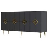 Hanah home komoda robber KB150 anthracite gold