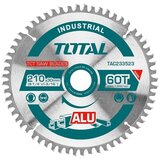 Total rezni list za aluminijum 60 zuba 210x25,4mm