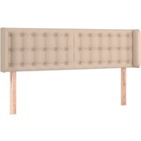 vidaXL Vzglavje z ušesi kapučino 147x16x78/88 cm umetno usnje, (20952898) | Shoptok.si