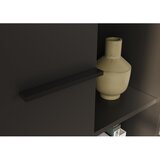 Germania Antracitno siva biblioteka 64x190x34 cm Rovigo – | shoptok.hr