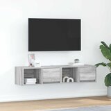 vidaXL TV omarica 2 kosa siva sonoma 60x31x25,5 cm inženirski les Cene