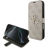 Guess OVITEK BOOK 4G Z ZAŠČITO ZA IPHONE 17 PRO Z ZAŠČITNIM LOGOM IN PROZORNIM ZAŠČITNIM PLASTOM, (5000337997) | Shoptok.si