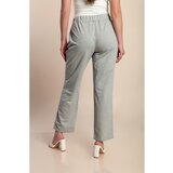 Fenzy Plus Size Bombažne Hlače, Sive | Shoptok.si