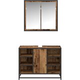 vidaXL Komplet pohištva za kopalnico 2 pcs Star les 80 x 33 x 60 cm | Shoptok.si