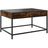  Stolić s beskonačnim LED svjetlima boja hrasta 70x50x41 cm | Eponuda.ba