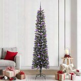vidaXL Umjetno božićno drvce s stalakom Zelena 58 x 58 x 240 cm | shoptok.hr