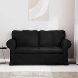 SOFA Kavč Črna Splošne dimenzije: 155 x 82 x 80 cm (Š x G x V) Žamet, (5000142747) | Shoptok.si