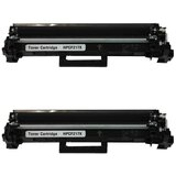 HP Toner za CF217X 17X (črna), dvojno pakiranje, kompatibilna Cene