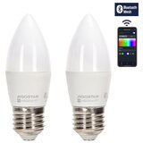 Aigostar komplet 2x led rgbw prigušiva sijalica mesh smart C37 E27/6,5W/230V 2700-6500K | Eponuda.com