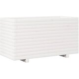  Vrtna sadilica bijela 90x40x49,5 cm od masivne borovine | Eponuda.com