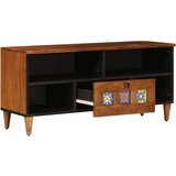 TV ormar s ladicama Orah 100 x 33 5 x 46 cm Čvrsto drvo manga | shoptok.hr
