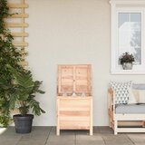 vidaXL Vrtna škatla za shranjevanje 50x49x56,5 cm trden les jelke Cene