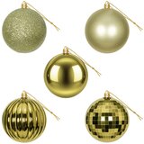  Set božićnih kuglica 50 kom. Svijetlo zelena 8 cm Polistiren | shoptok.hr