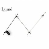 Aria 18 ZIDNA SVETILJKA DIM. 36W 3000K CRNA (3*1000mm) | ePonuda.com