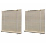 vidaXL Rolete od prirodnog bambusa 2 kom 120 x 160 cm | shoptok.hr