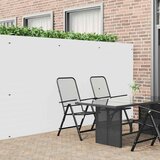  Vrtna ograda dvostrana bijela 1,8x3 m PVC Cijene