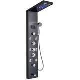 rozin LED tuš panel, slapni dežni tuš glava, SPA masažni curki, črna 8009, (5000159228) Cene