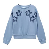 MANGO KIDS Sweater majica 'ESTRELLA' plava / kraljevsko plava
