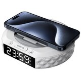  Immax 08983L - Budilnik sa LCD displejom i bežičnim Qi punjačem 27W/9V bela | Eponuda.com
