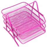 Levia Predalnik 3 delni kovinski (roza) | Shoptok.si