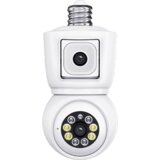 Escam Kamera za video nadzor,dual lens,2x2Mpixel,PTZ,E27,WiFi – QF202 | Eponuda.ba