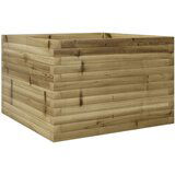  Vrtno cvetlično korito 70x70x45,5 cm impregnirana borovina | Shoptok.si