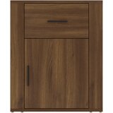 Maison Chic Noćni ormarić Smeđi hrast 50 x 36 x 60 cm od konstruiranog drva | shoptok.hr