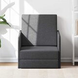  Fotelja na razvlačenje od tkanine tamnosiva | shoptok.hr