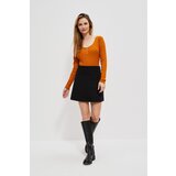 Moodo Mini skirt with geometric embossing | Shoptok.si
